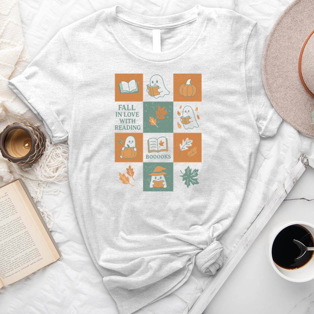 fall grid unisex tee