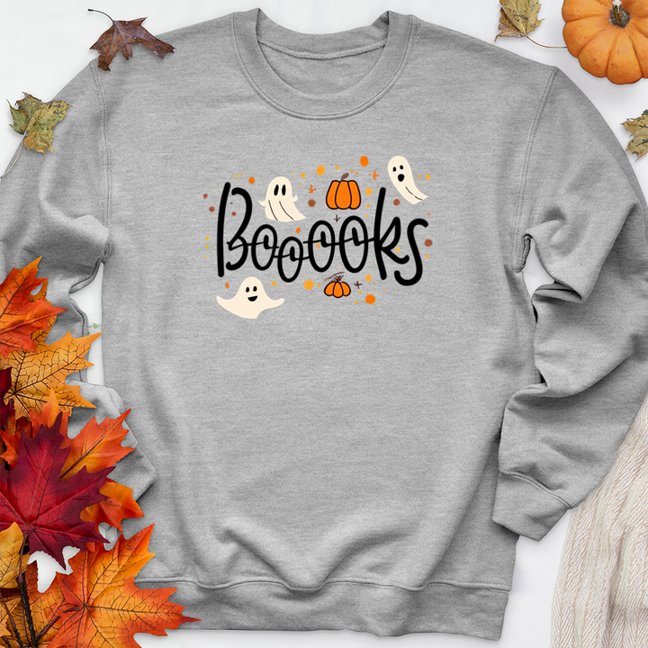 boooks small ghosts premium crewneck sweatshirt