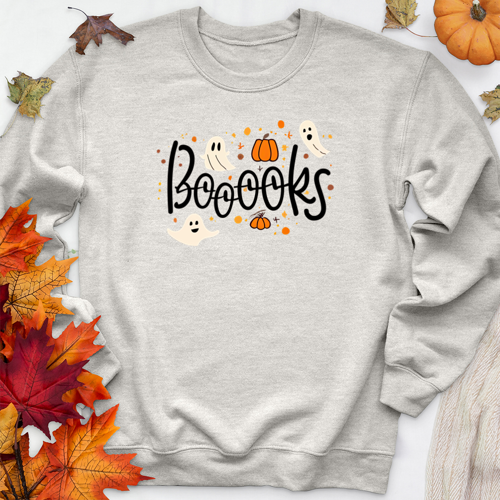 boooks small ghosts premium crewneck sweatshirt