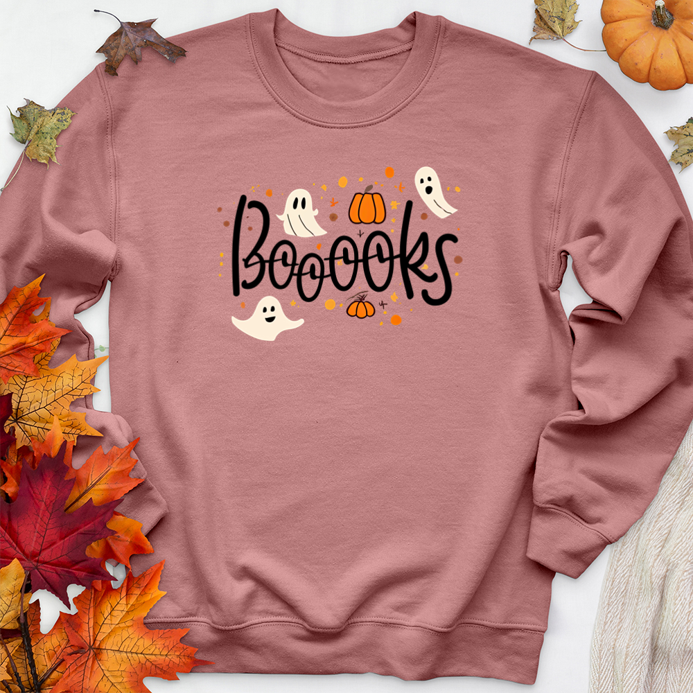 boooks small ghosts premium crewneck sweatshirt