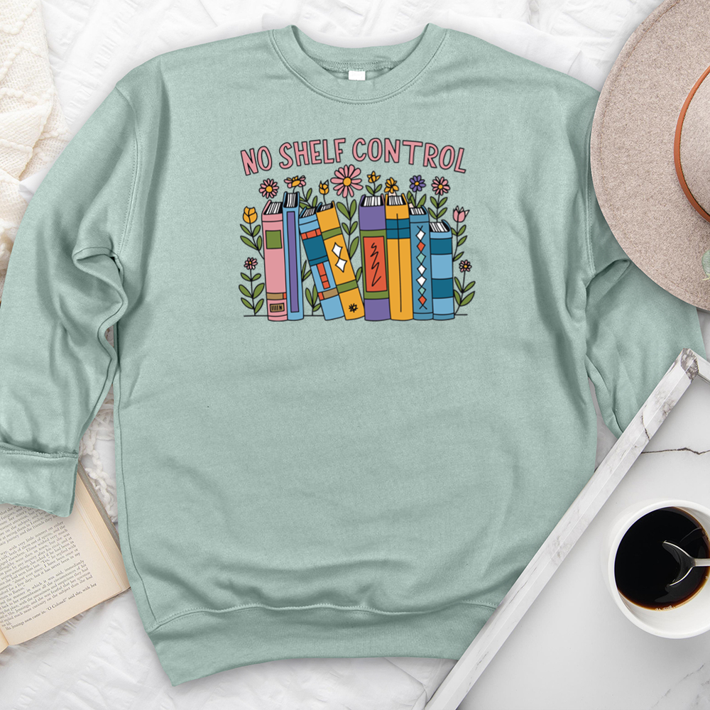 colorful no shelf control premium crewneck sweatshirt