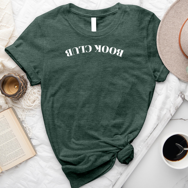 inverted book club unisex tee