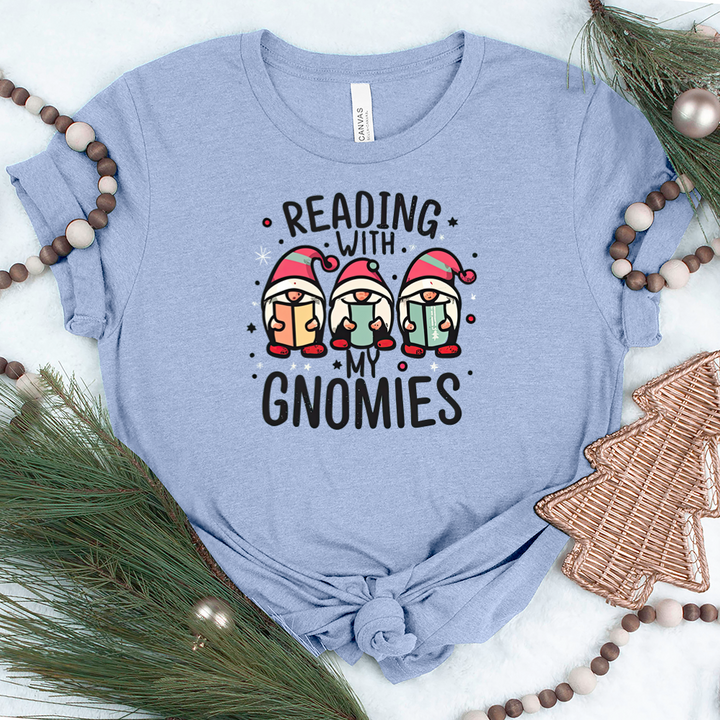 reading gnomies unisex tee