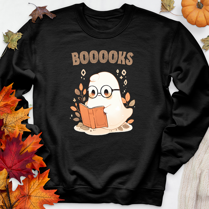 cute booooks premium crewneck sweatshirt