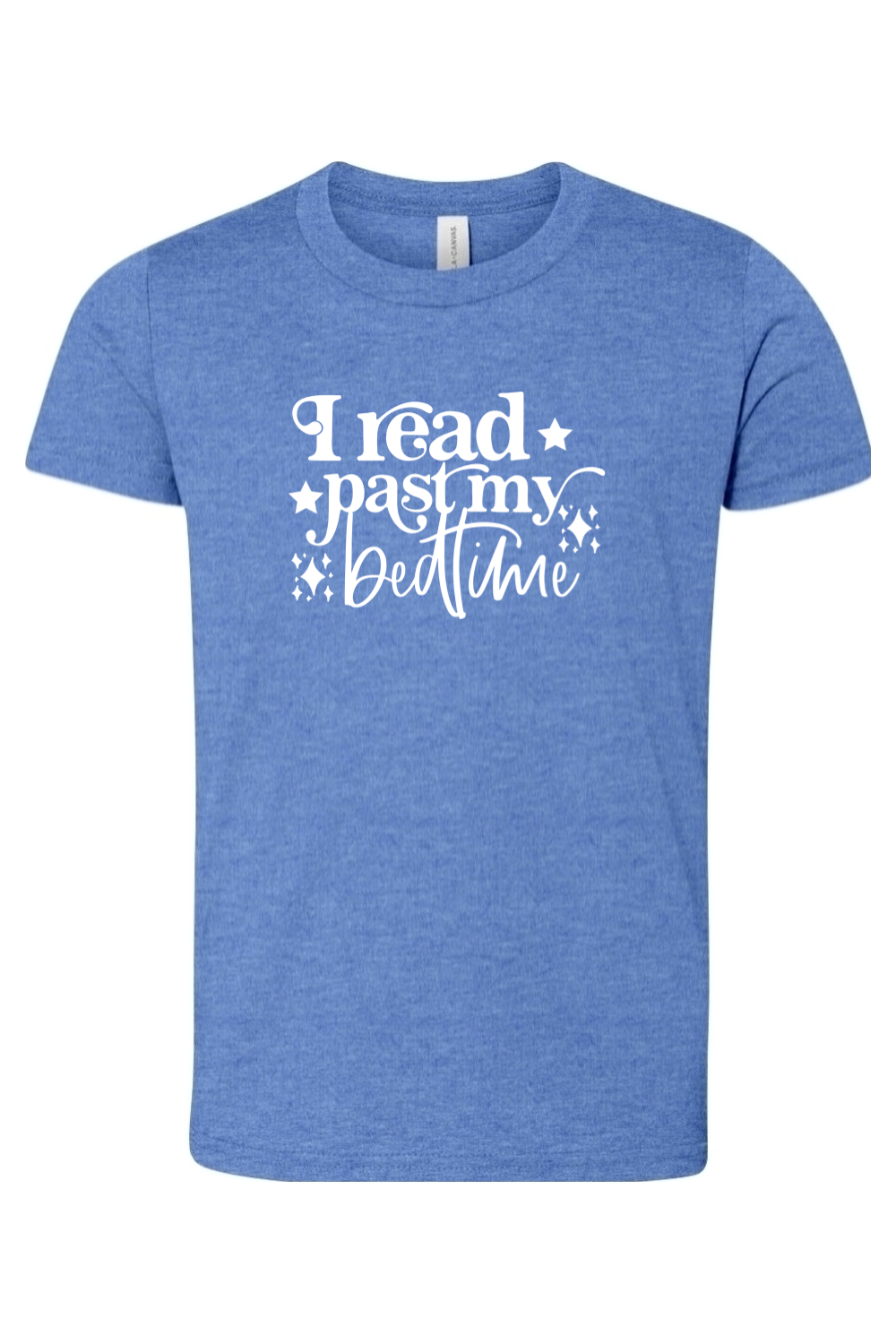 I read past my bedtime youth tee