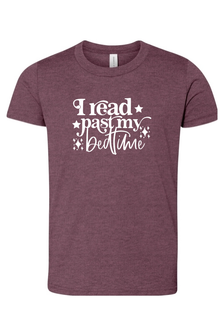 I read past my bedtime youth tee