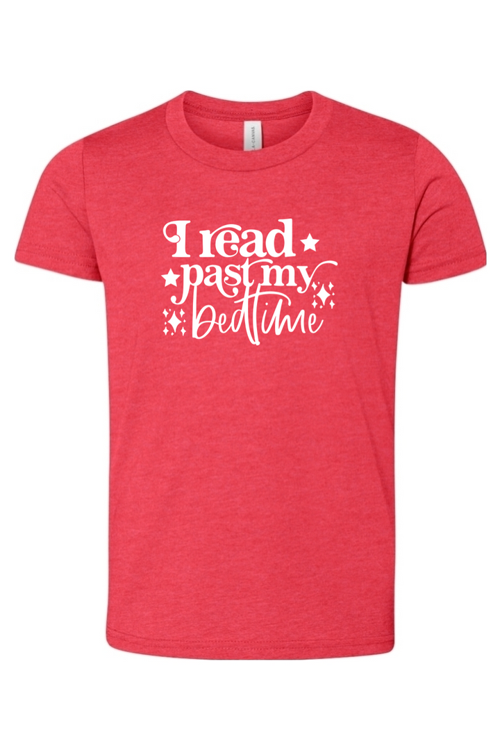 I read past my bedtime youth tee