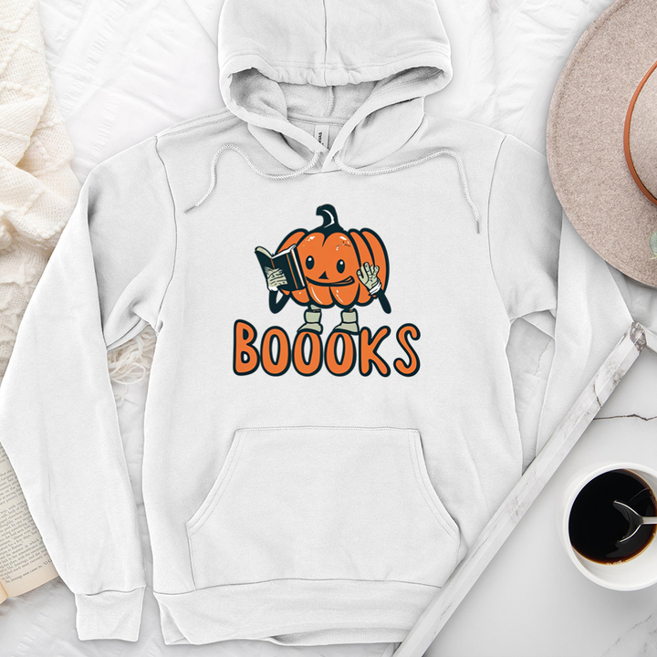 pumpkin books premium hoodie sweatshirt