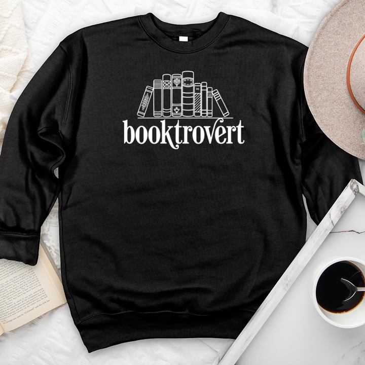 booktrovert shelf premium crewneck sweatshirt