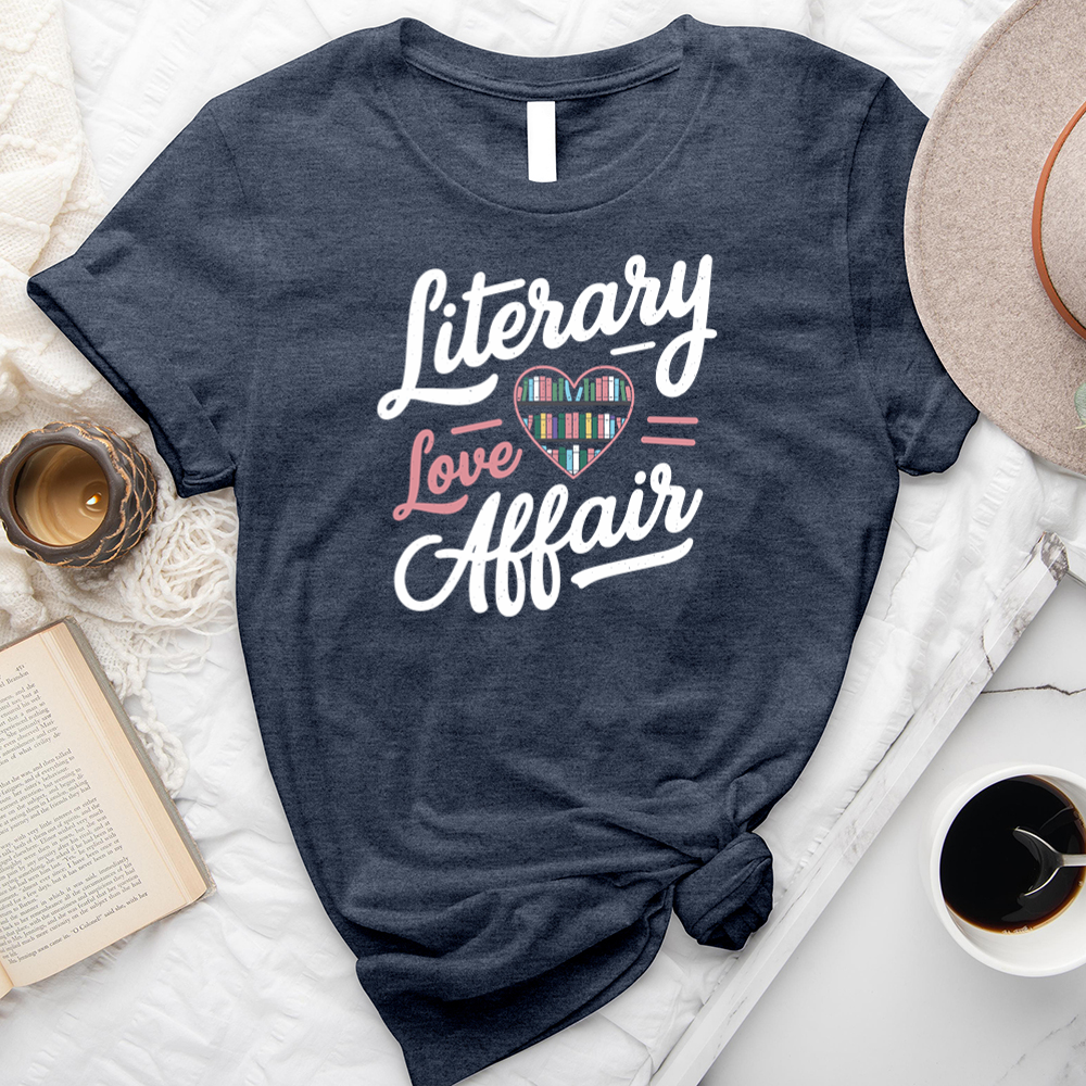 literary love affair unisex tee