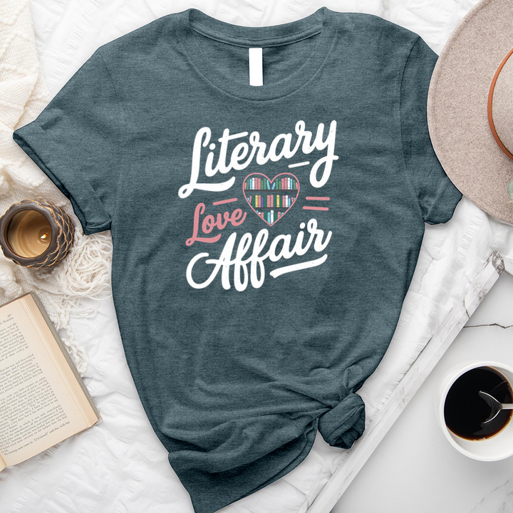 literary love affair unisex tee