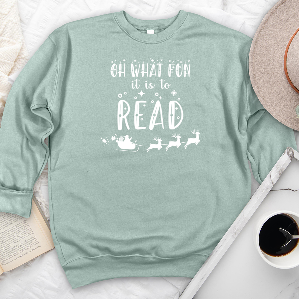 oh what fun premium crewneck sweatshirt