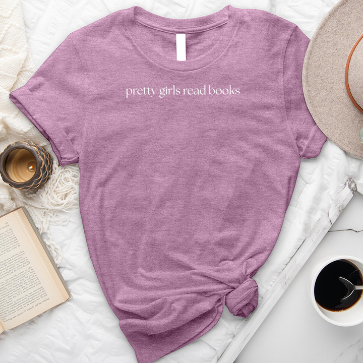 pretty girls read unisex tee