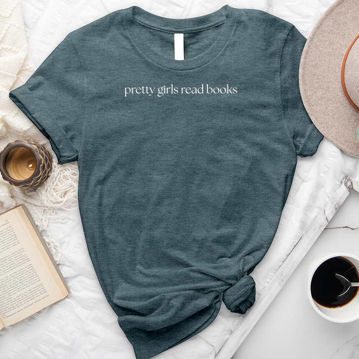 pretty girls read unisex tee