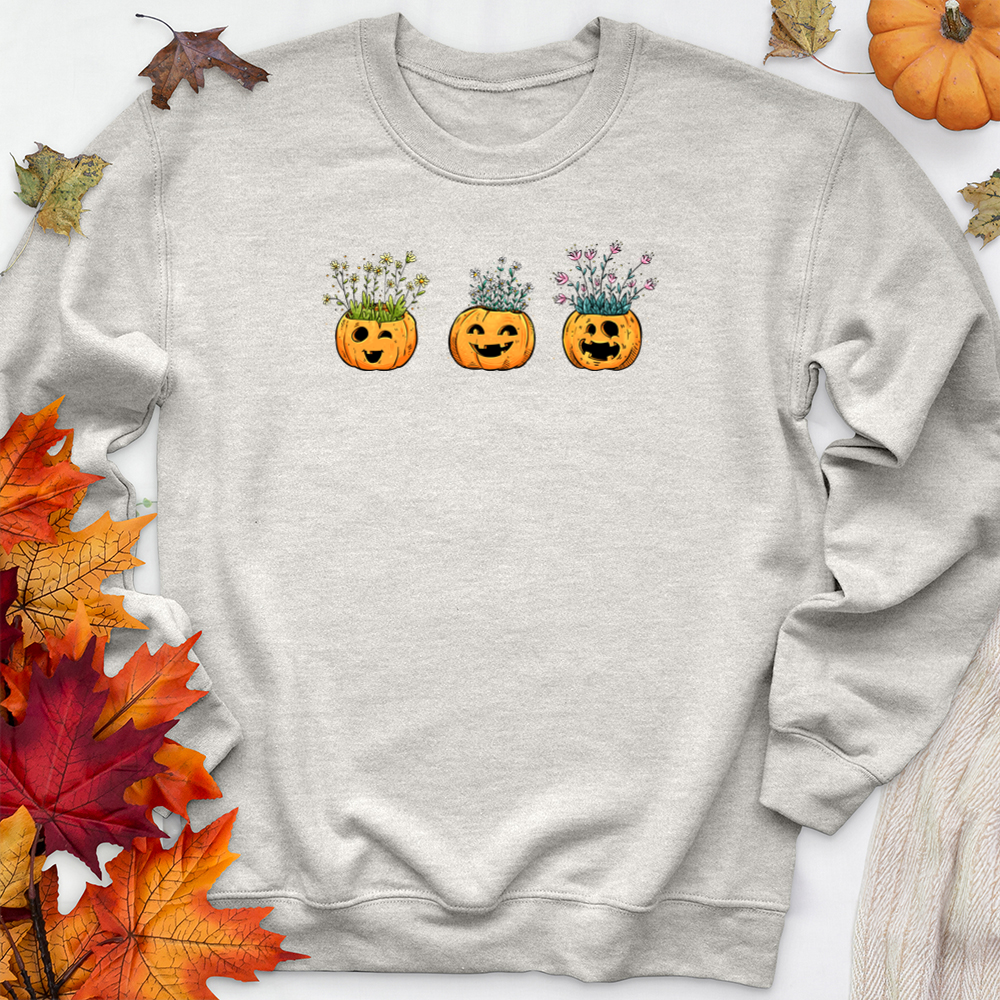 pumpkin planters premium crewneck sweatshirt