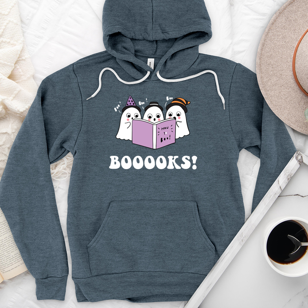 booooks color premium hoodie sweatshirt