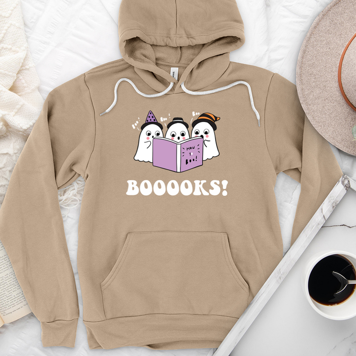 booooks color premium hoodie sweatshirt