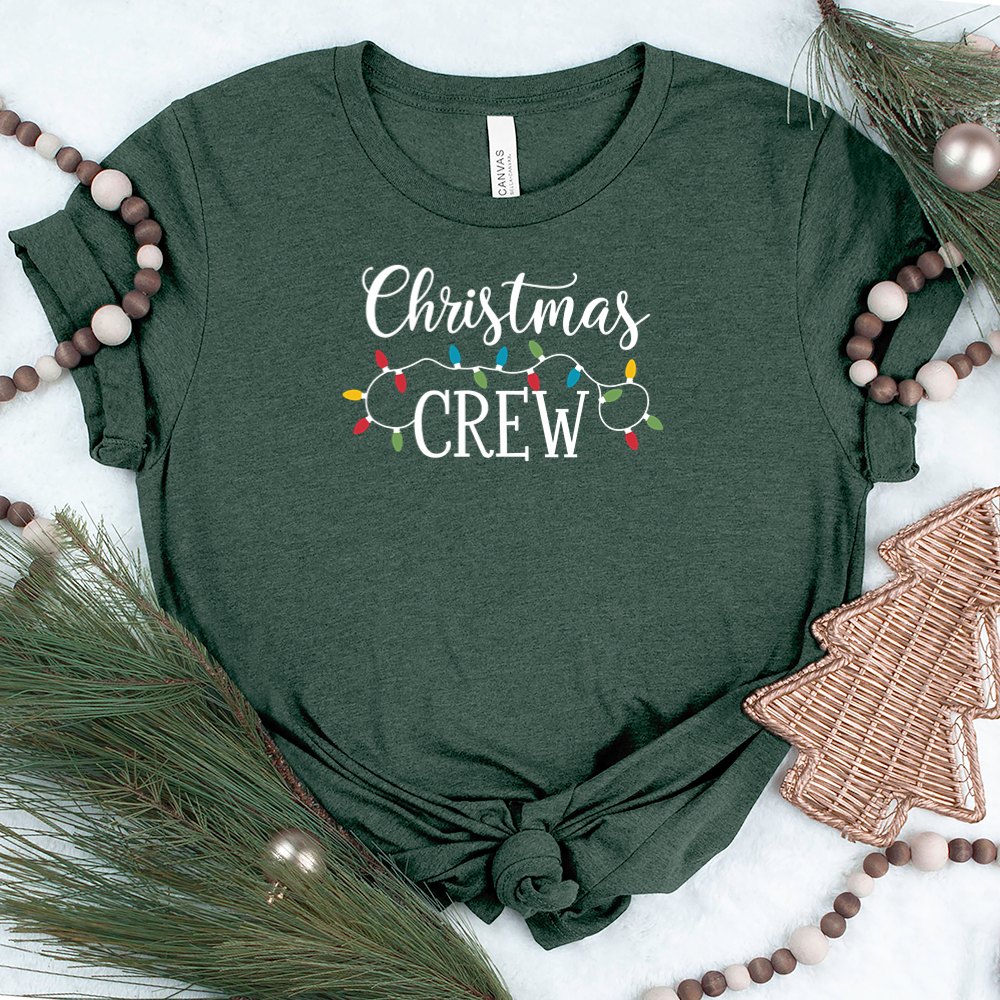 christmas crew unisex tee