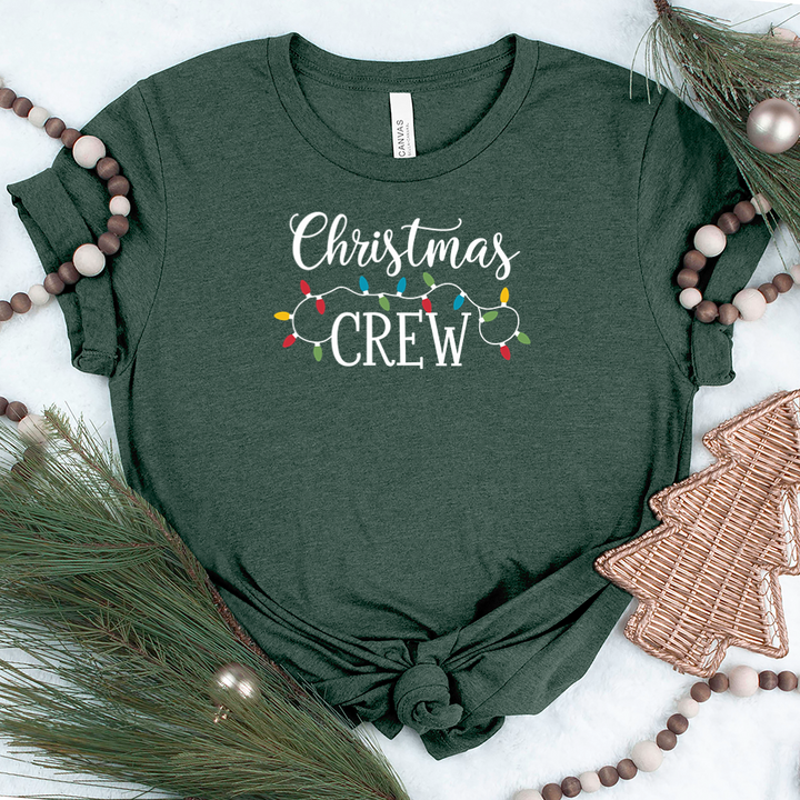 christmas crew unisex tee