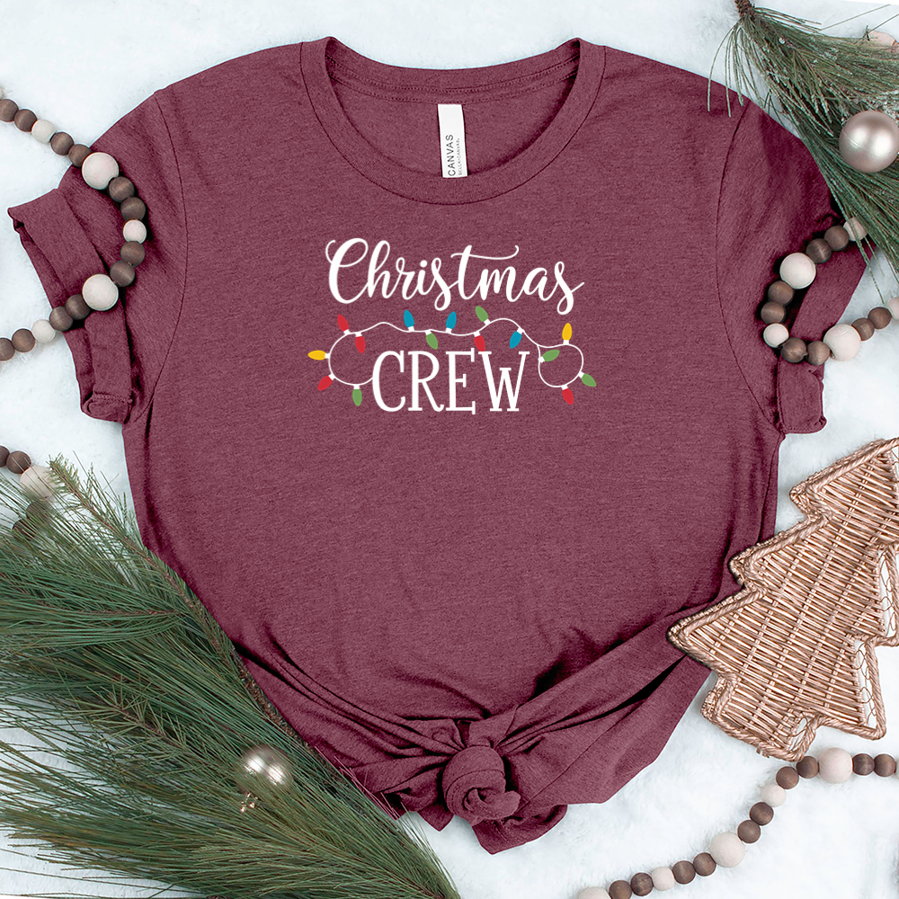 christmas crew unisex tee