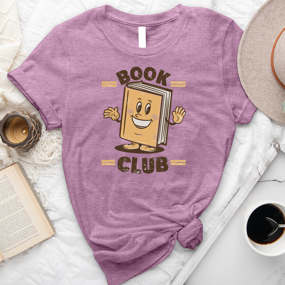 book club icon unisex tee