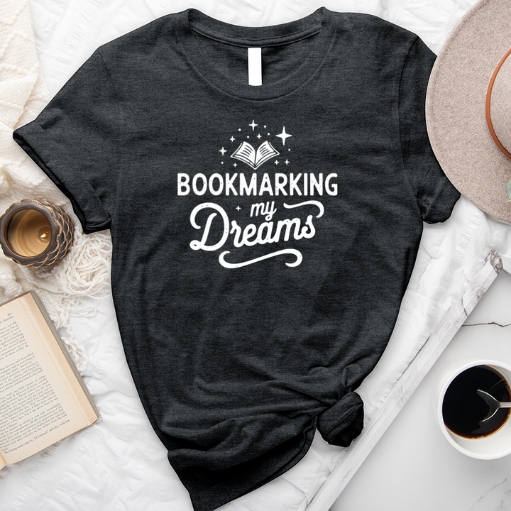 bookmarking my dreams unisex tee