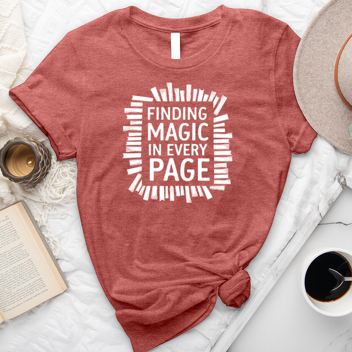 magic in every page unisex tee