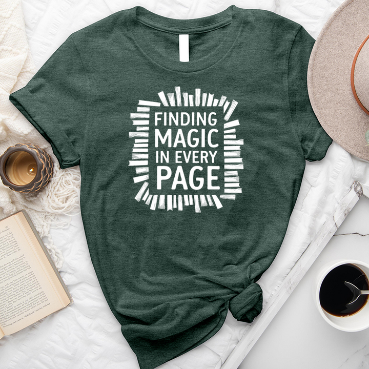 magic in every page unisex tee