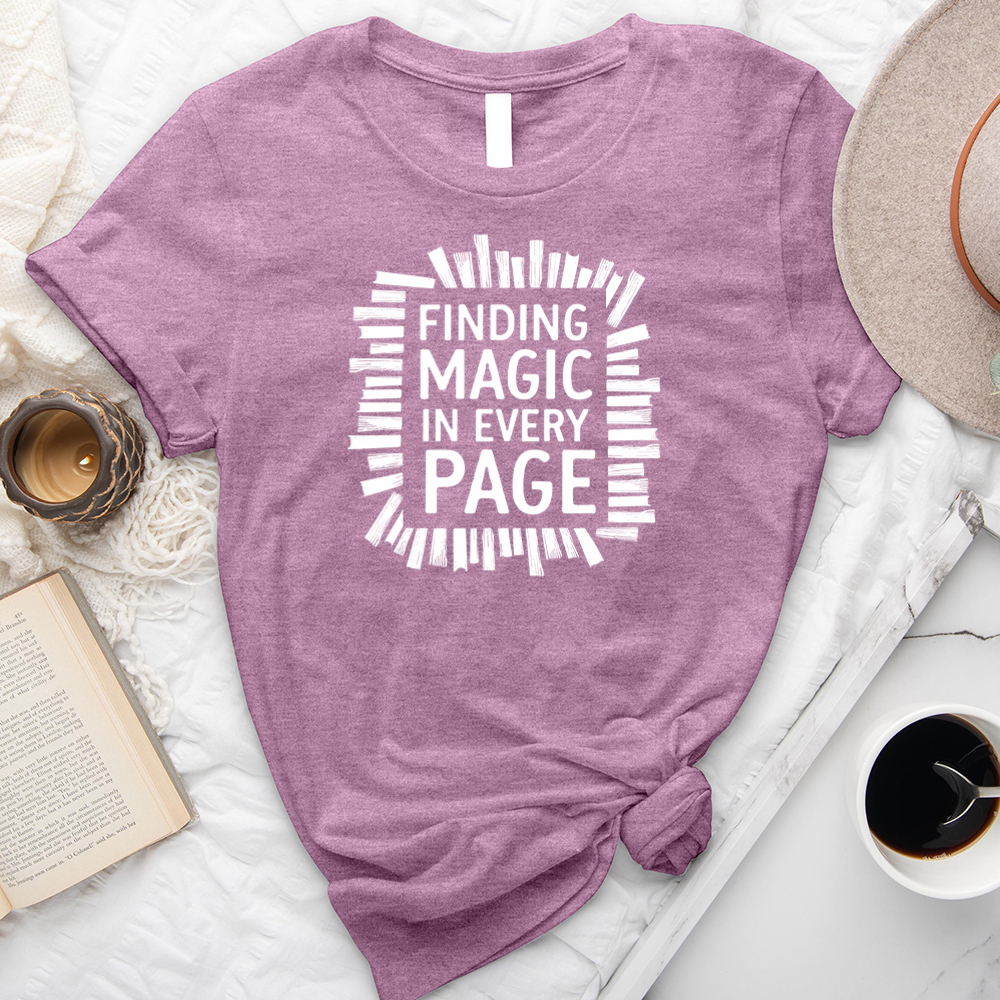 magic in every page unisex tee