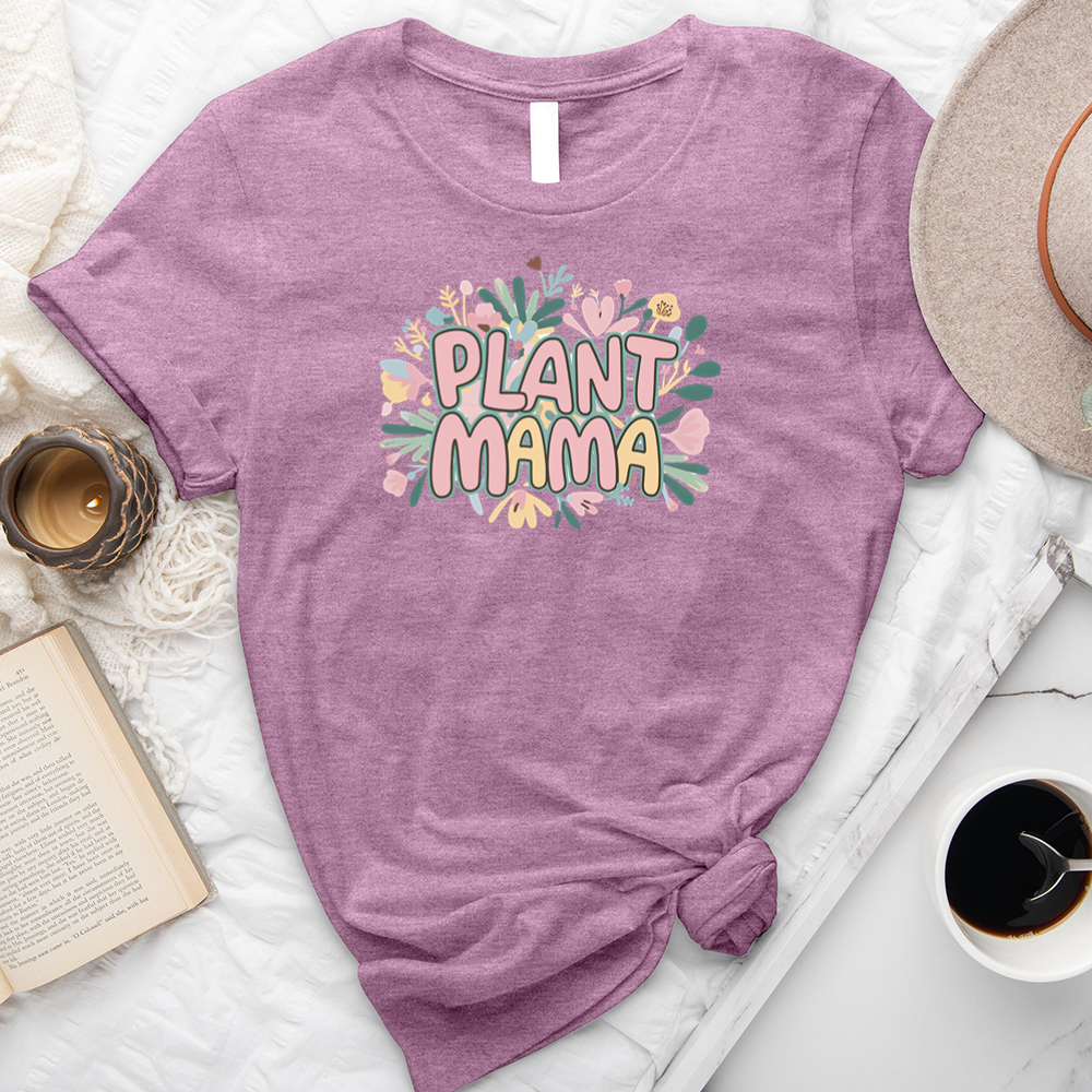 floral plant mama unisex tee