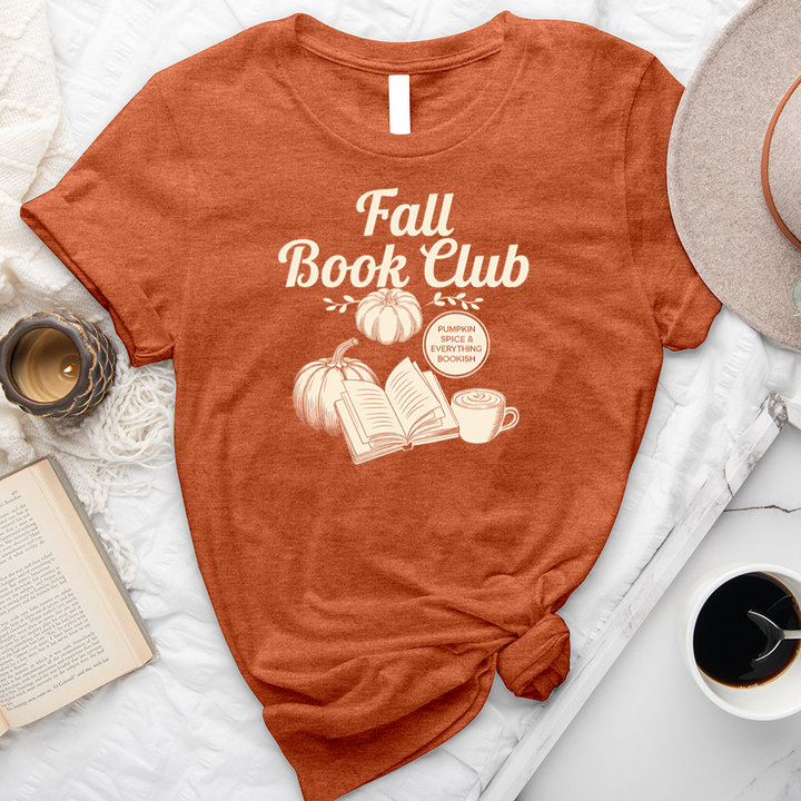 fall book club unisex tee