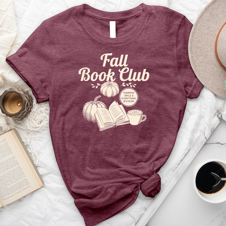 fall book club unisex tee