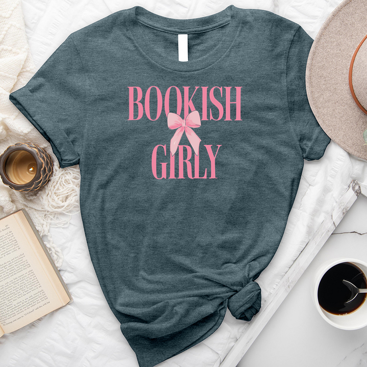 bookish girly unisex tee