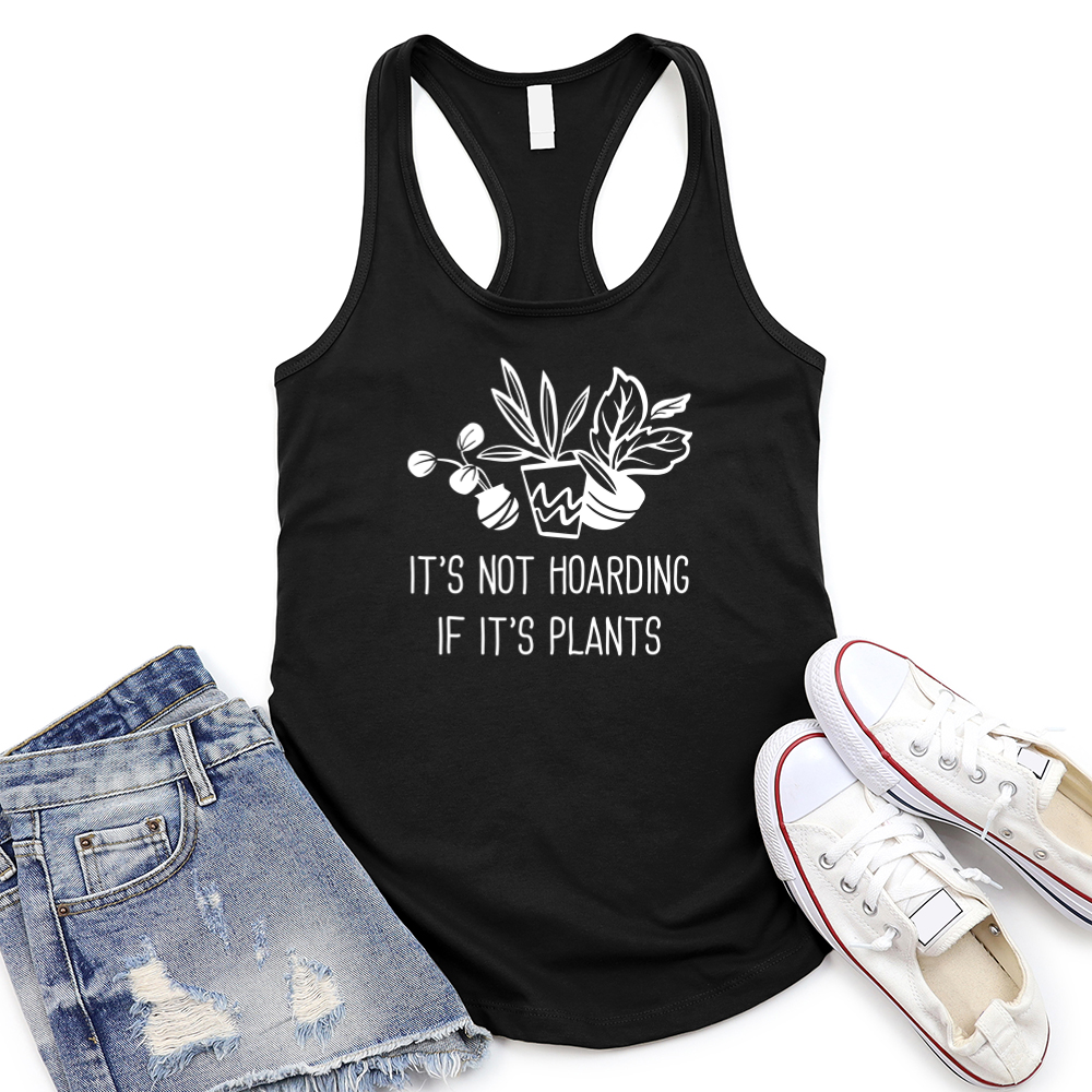 it's not hoarding women's racerback tank top