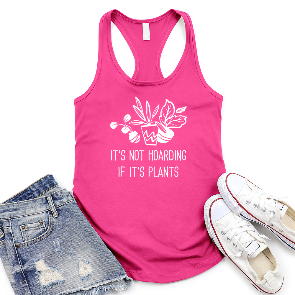 it's not hoarding women's racerback tank top