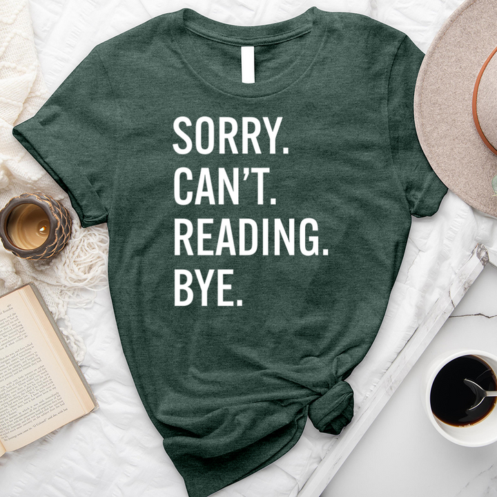 reading bye unisex tee