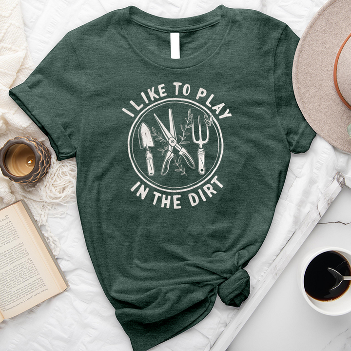 play in the dirt unisex tee