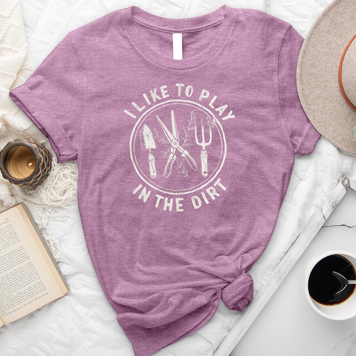 play in the dirt unisex tee