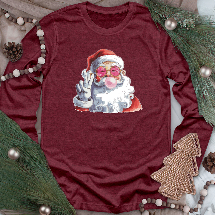 cool santa unisex long sleeve tee