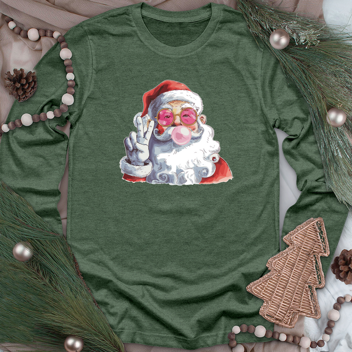 cool santa unisex long sleeve tee