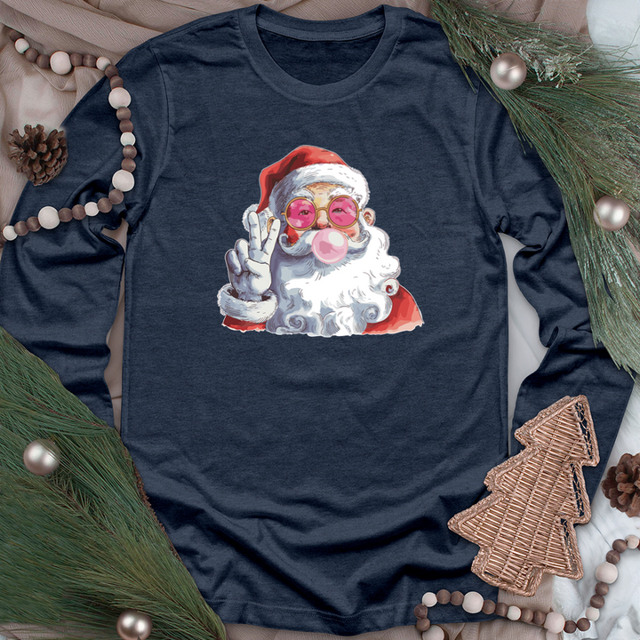 cool santa unisex long sleeve tee