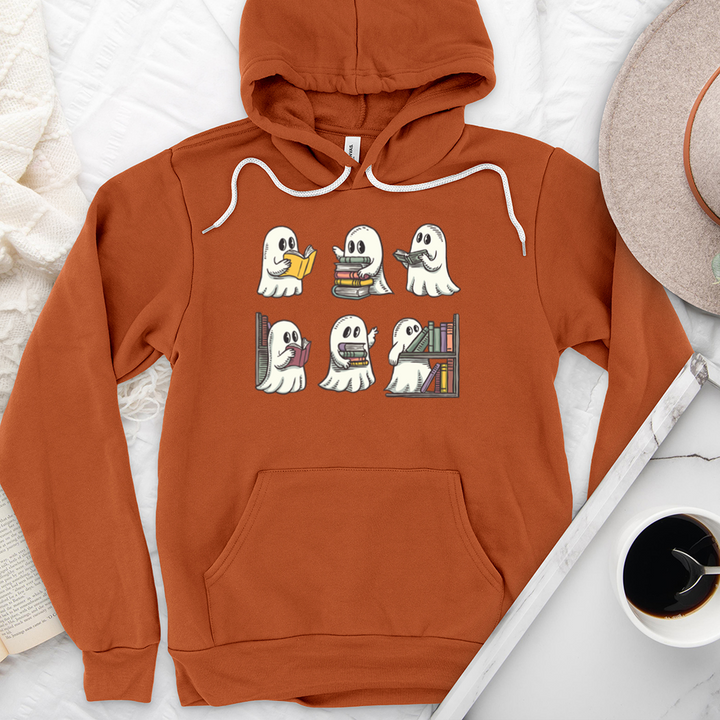 ghosts reading premium hoodie sweatshirt