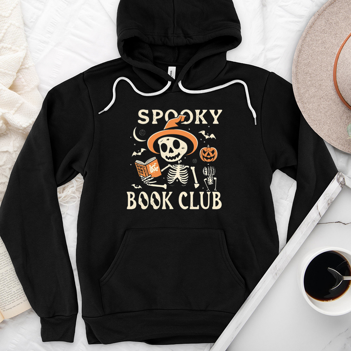 spooky book club premium hoodie sweatshirt