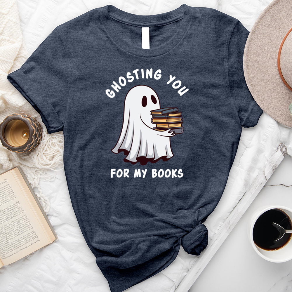 ghosting you for books unisex tee