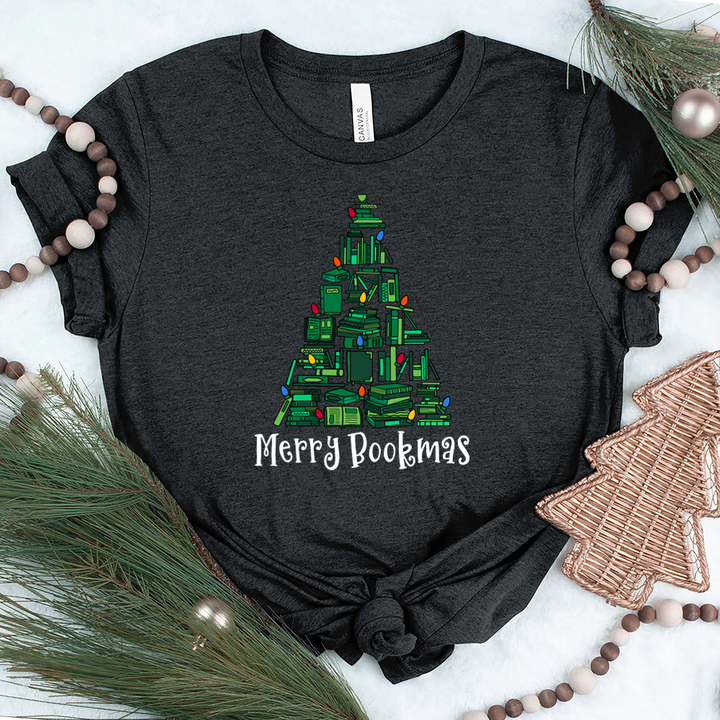 merry bookmas unisex tee