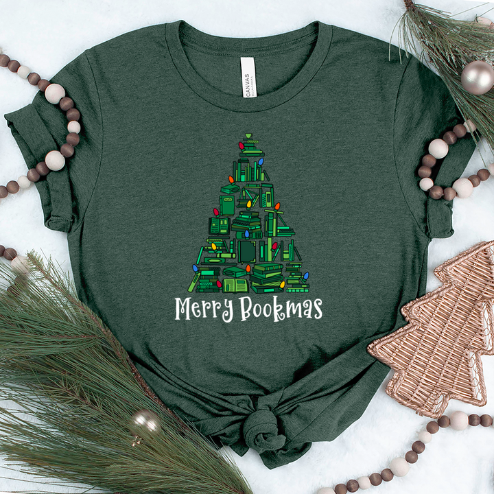 merry bookmas unisex tee