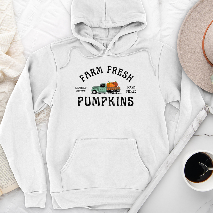 farm fresh pumpkins premium hoodie sweatshirt