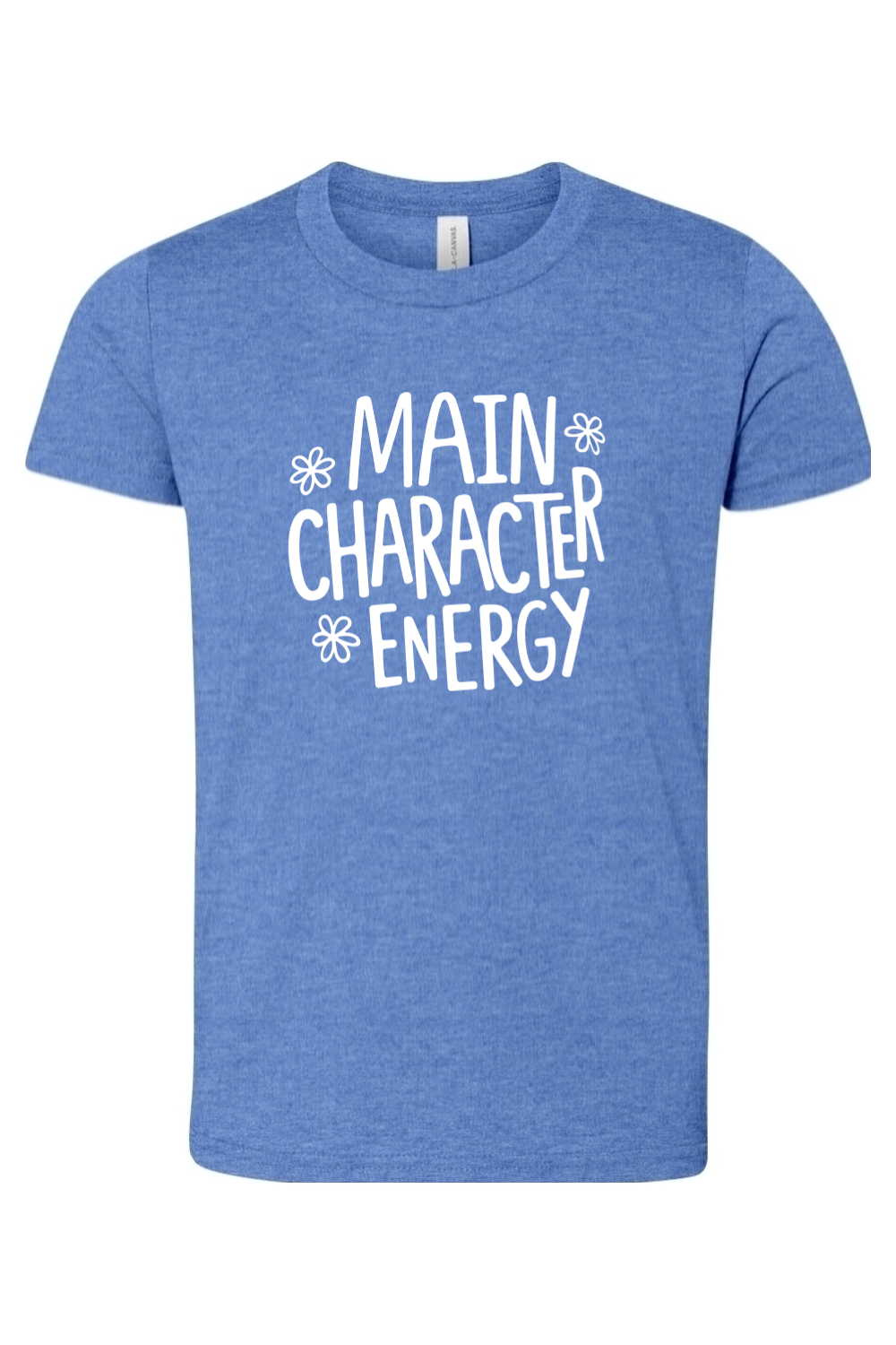 main character energy youth tee