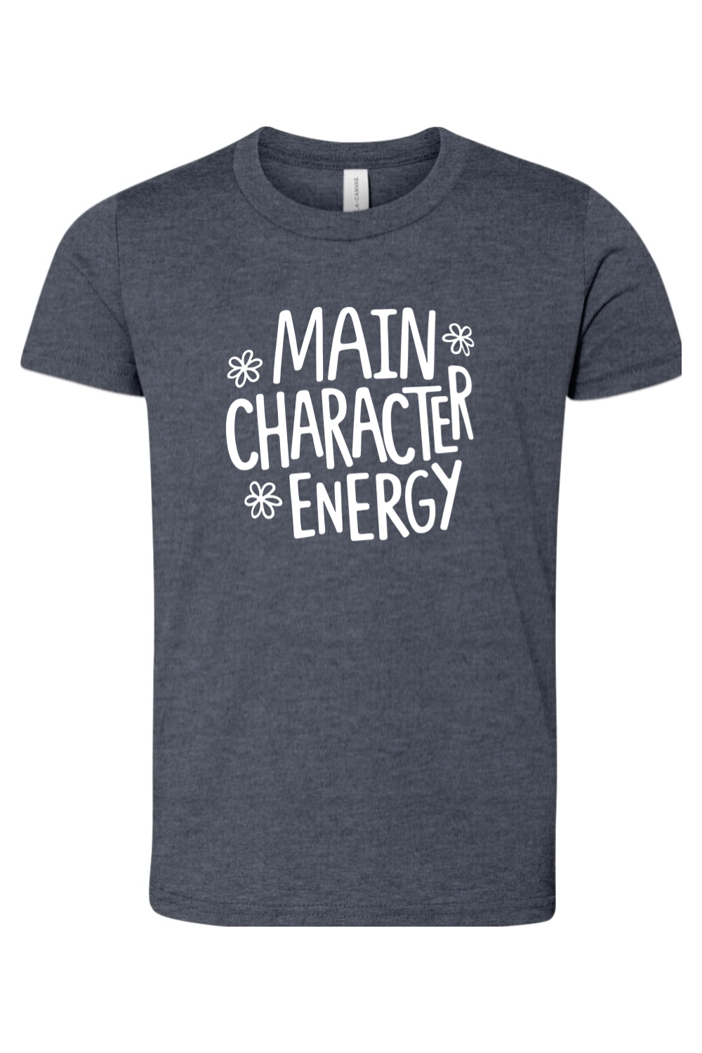 main character energy youth tee