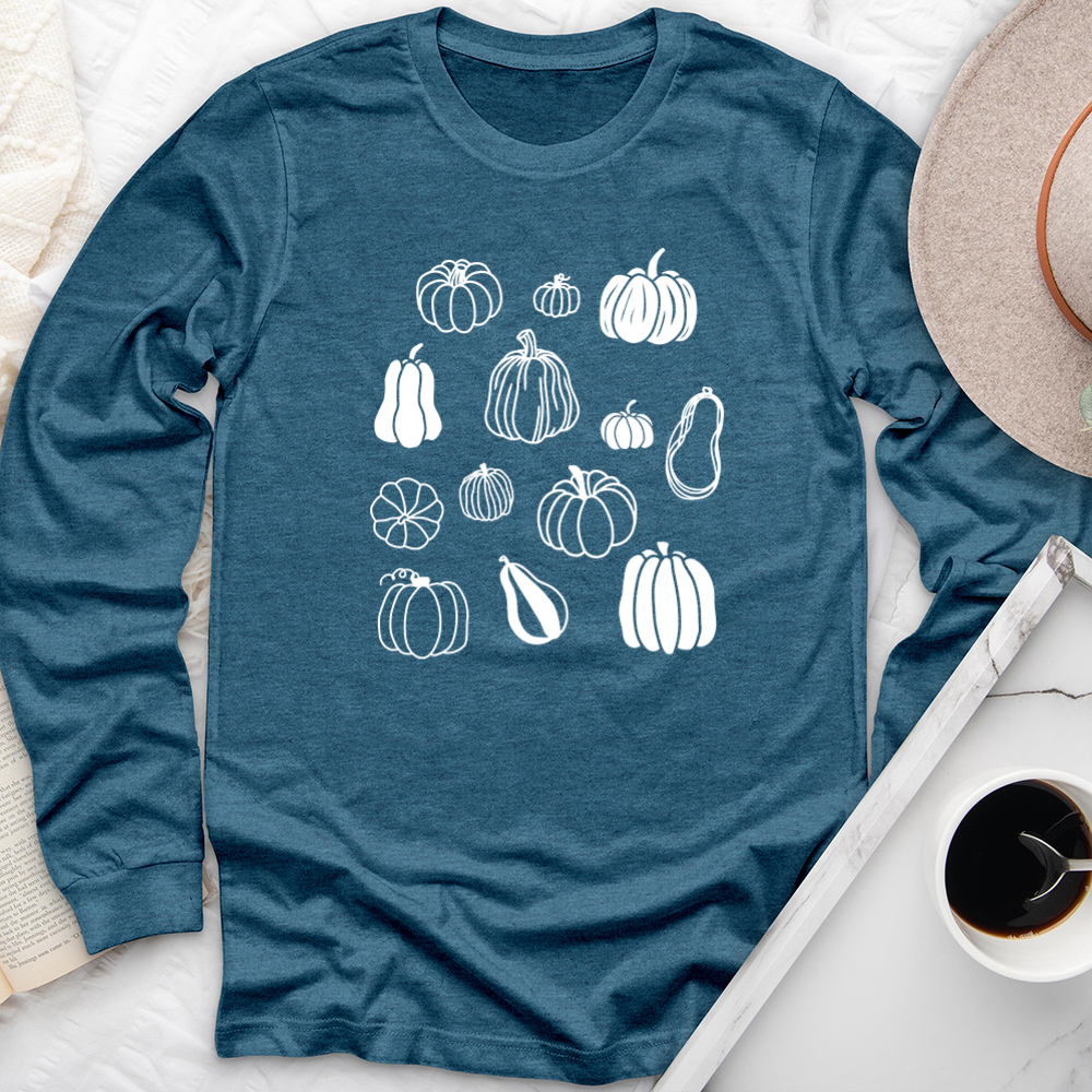 gourds long sleeve unisex tee